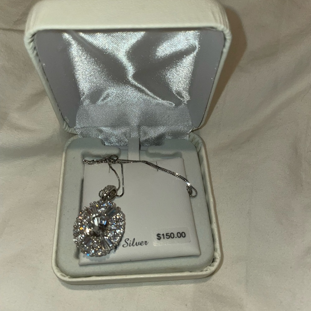 Silver necklace